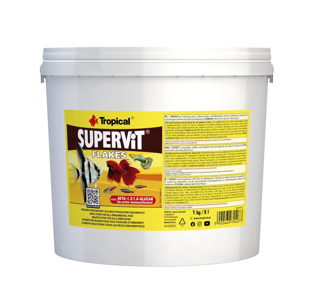 TROPICAL Supervit pahuljice 5 L / 1 kg