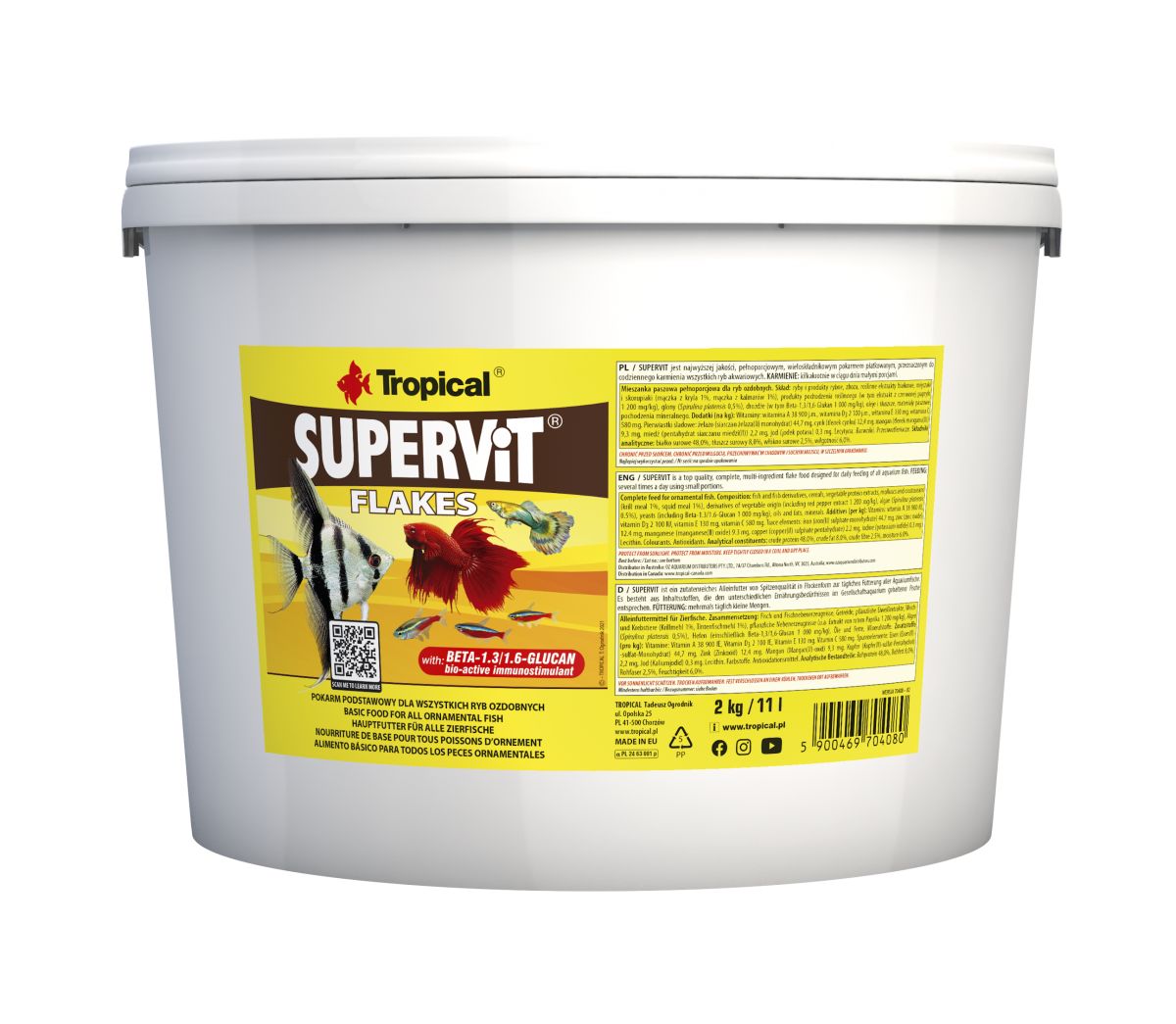 TROPICAL Supervit Flakes 11 L / 2 kg