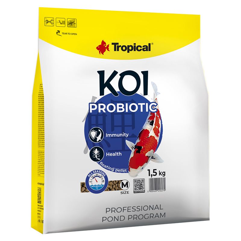 TROPICAL Koi Probiotic Pellet M 5 L