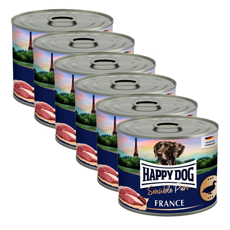 Happy Dog Sensible Pure France 6 x 200 g / patka