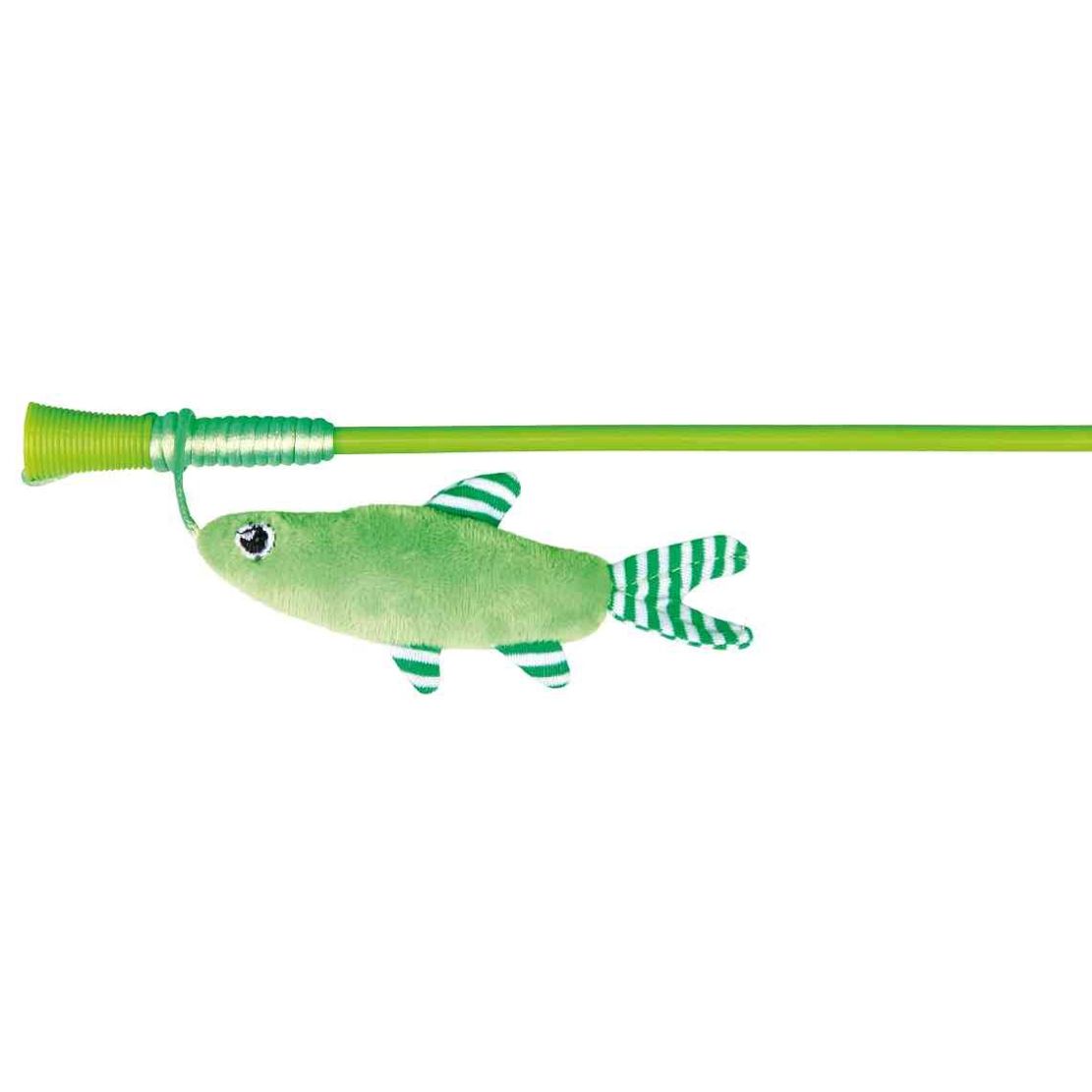 Trixie štap s ribicom i mačjom travom za mačke 42 cm