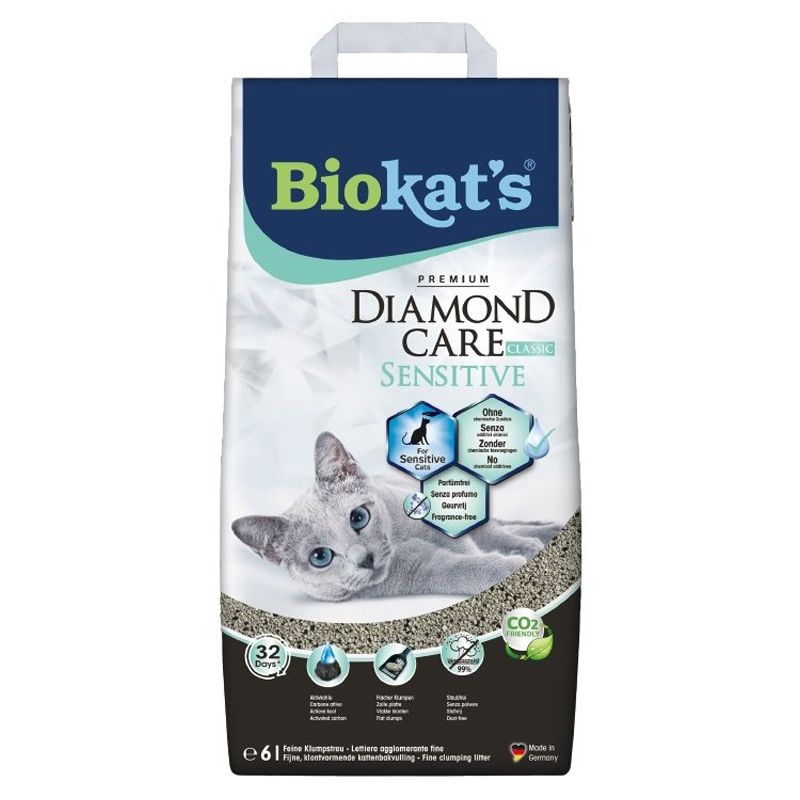Biokat s Diamond Care Sensitive leglo 6 l