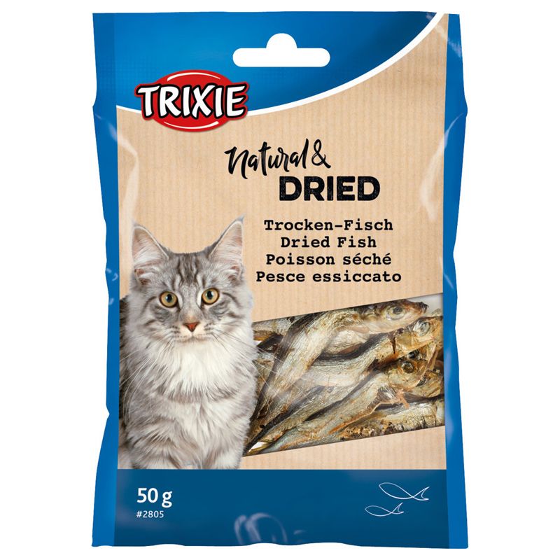 Trixie poslastica za mačke - sušene ribice 50 g