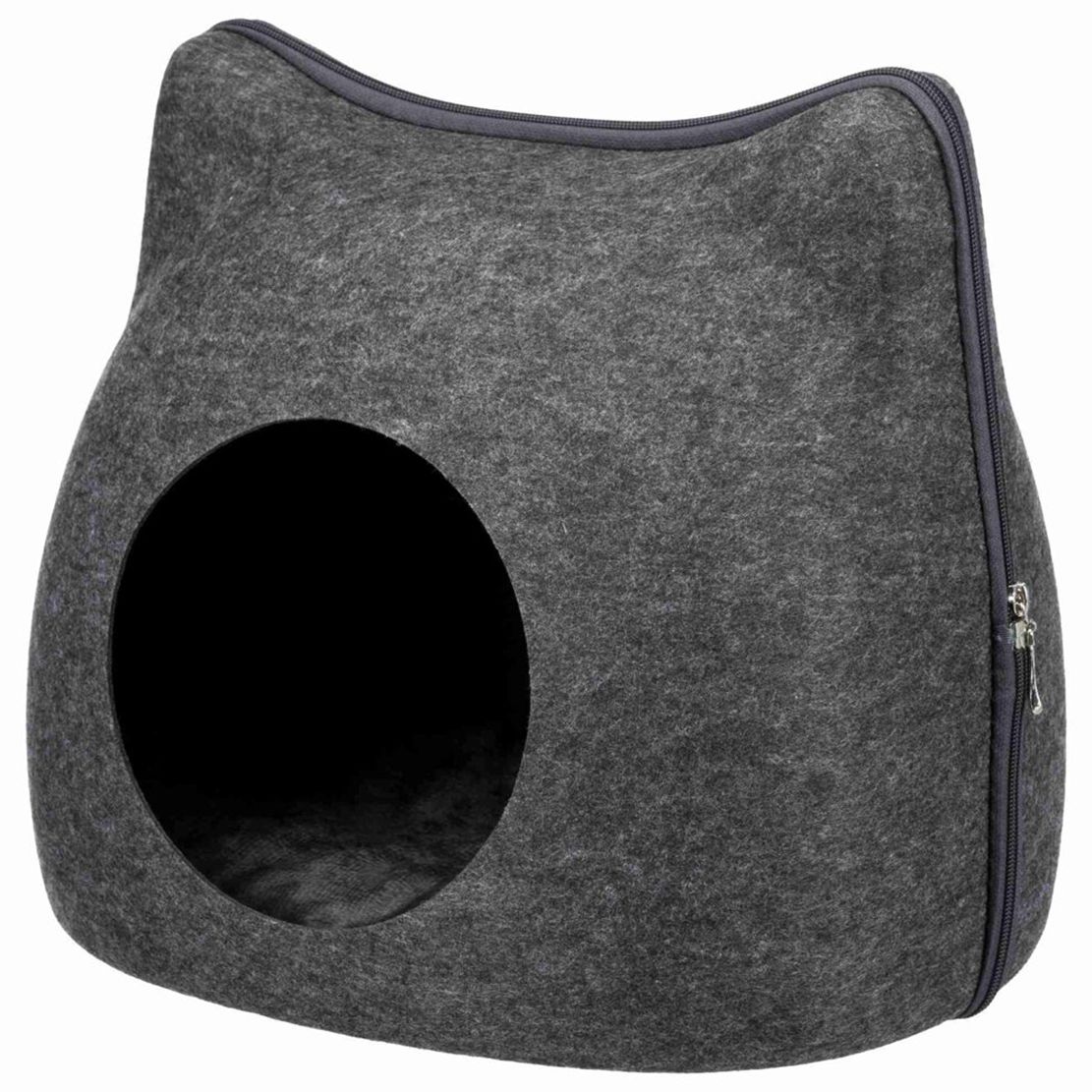 Trixie Cat Cave - Filcena špilja za mačke siva 38 x 35 x 37 cm