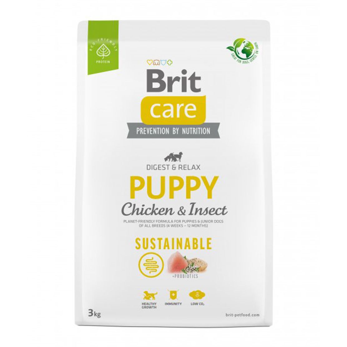 Brit Care Sustainable Puppy Chicken & Insect 3 kg