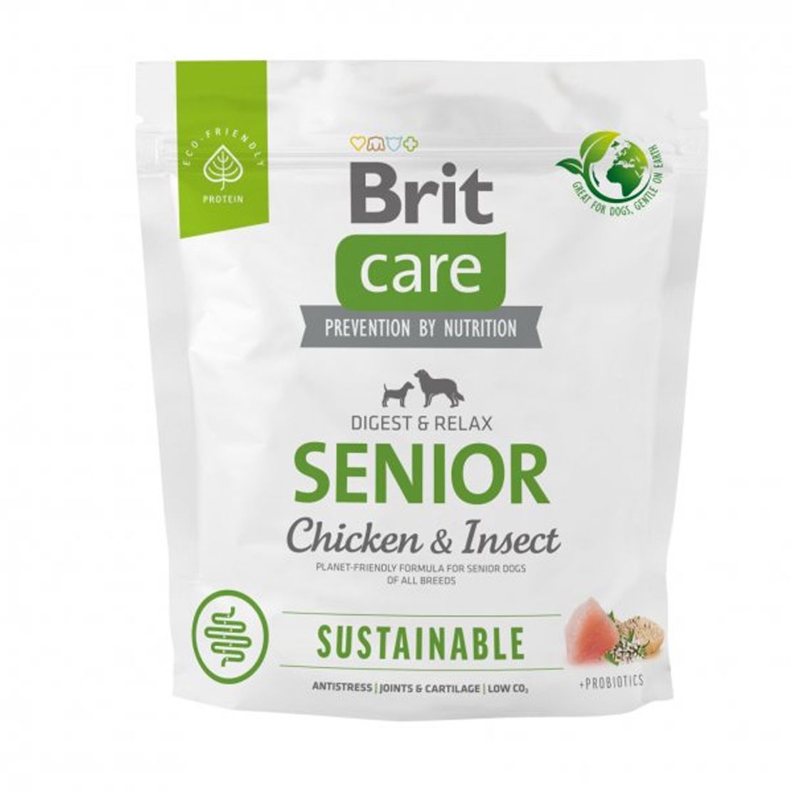 Brit Care Dog Sustainable Senior Chicken & Insect 1 kg
