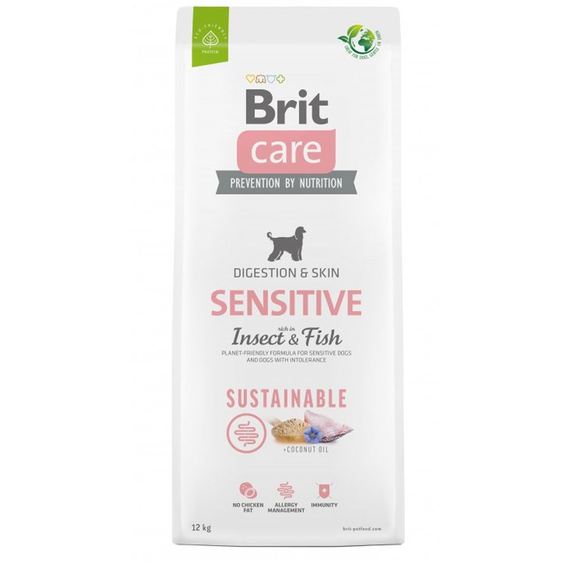 Brit Care Dog Sustainable Sensitive Insect & Fish 12 kg