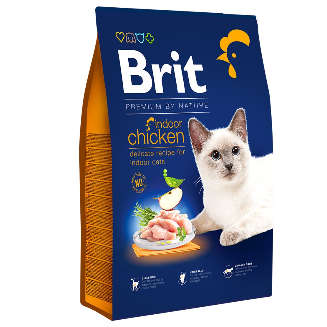 Brit Premium by Nature Cat Indoor Chicken 800 g