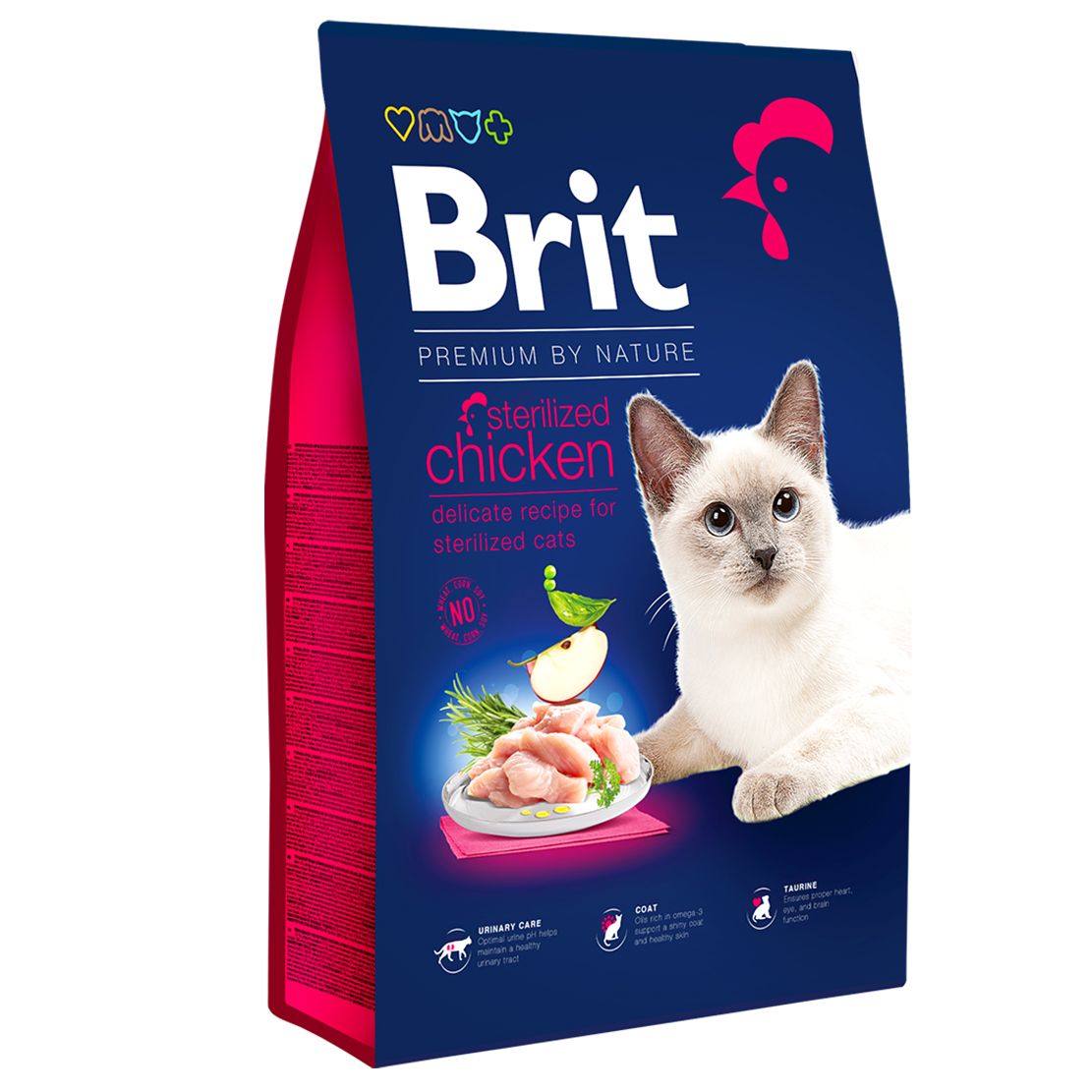 Brit Premium by Nature Cat Sterilized Chicken 1,5 kg