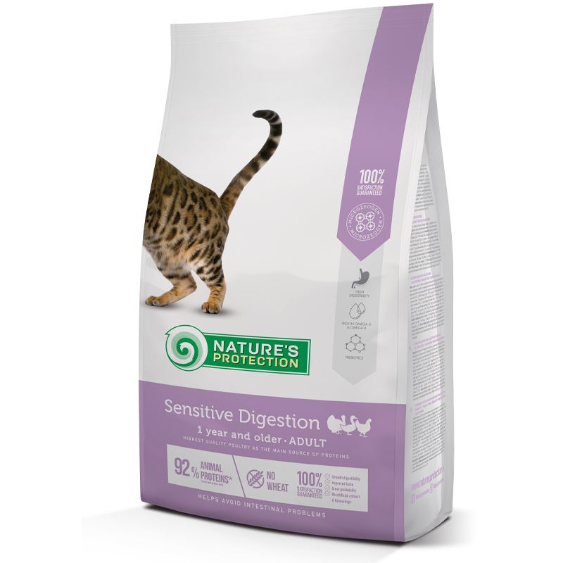 Natures Protection cat adult sensitive digestion poultry 2 kg