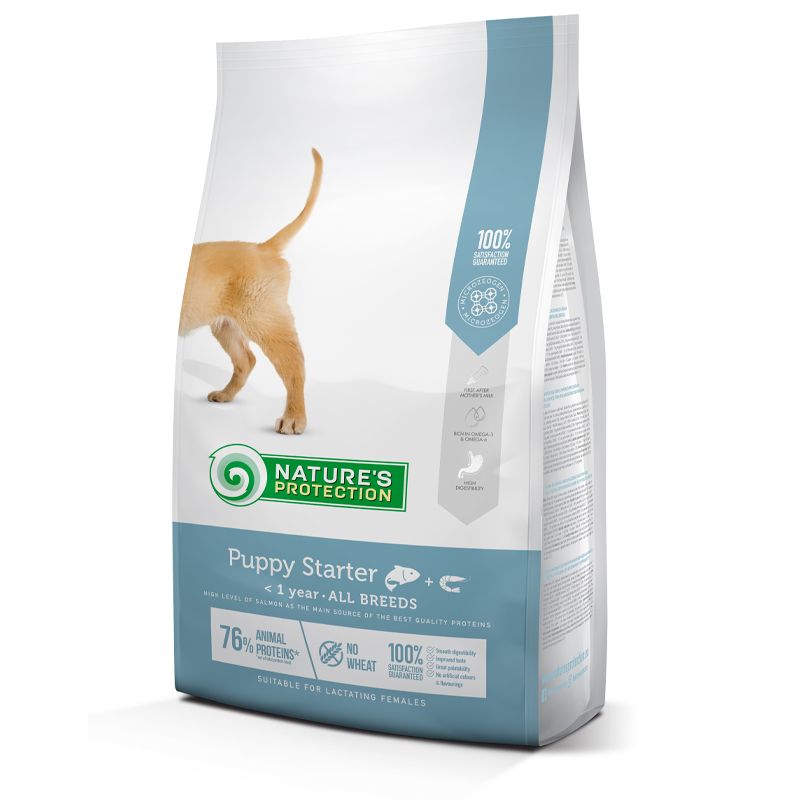 Natures Protection dog puppy starter salmon all breeds 2 kg