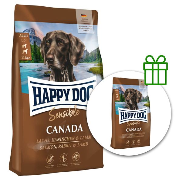 Happy Dog Sensible Canada 11 kg + 3 kg BESPLATNO