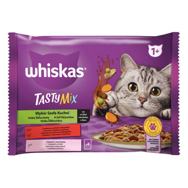 Whiskas vrećica Chef s Choice u umaku 4 x 85 g