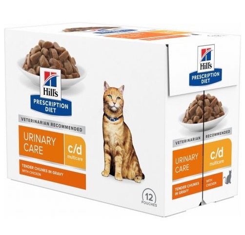 Hill's Prescription Diet Feline c/d MultiCare Piletina 12 x 85 g