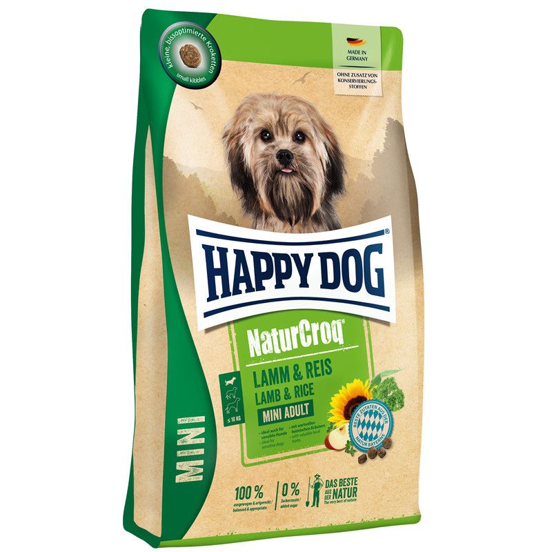 Happy Dog NaturCroq Mini Janjetina & Riža 800 g