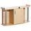 Stol za akvarij COMFORT 120x40x67 cm - OBLUK - ORAH