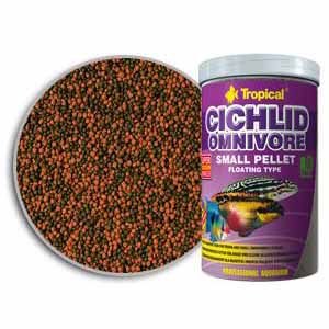 TROPICAL Cichlid Omnivore Small Pellet 250 ml / 90 g