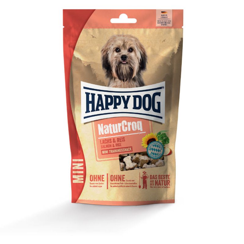 Happy Dog NaturCroq Mini Snack Losos 100 g