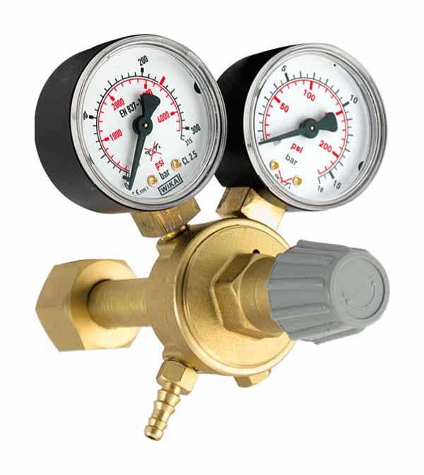 Redukcijski ventil CO2 s 2 manometra - navoj G3/4"