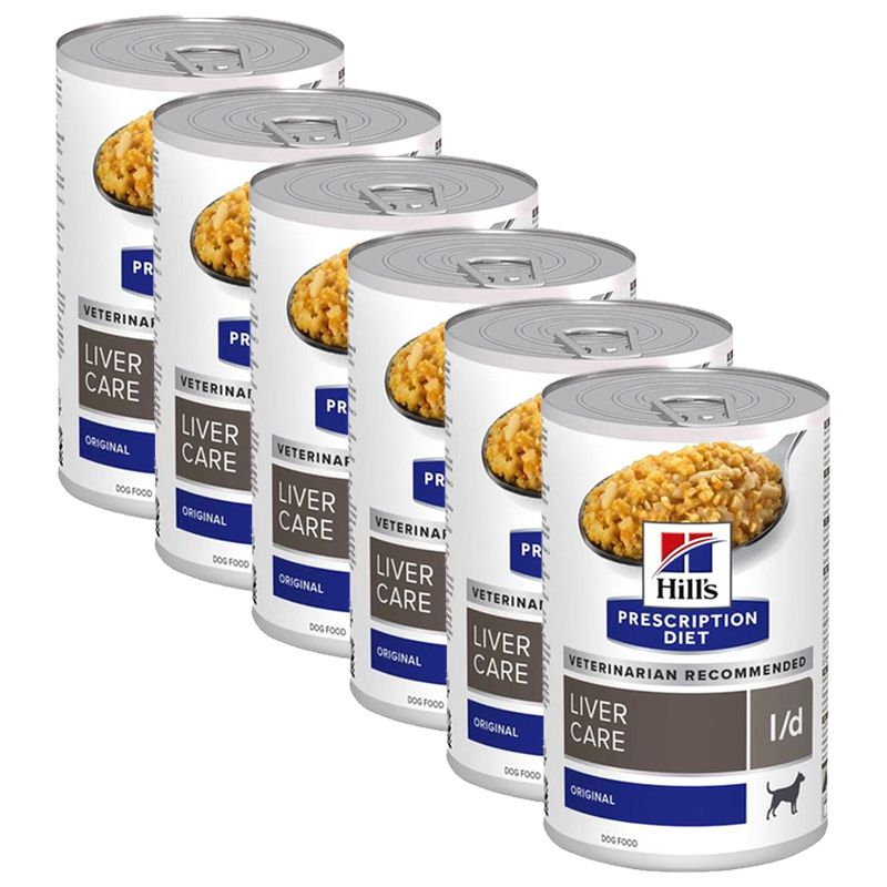 Hill's Prescription Diet l/d Njega jetre konzerva za pse 6 x 370 g