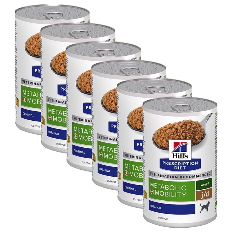 Hill's Prescription Diet j/d Metabolic + Mobility Piletina 6 x 370 g