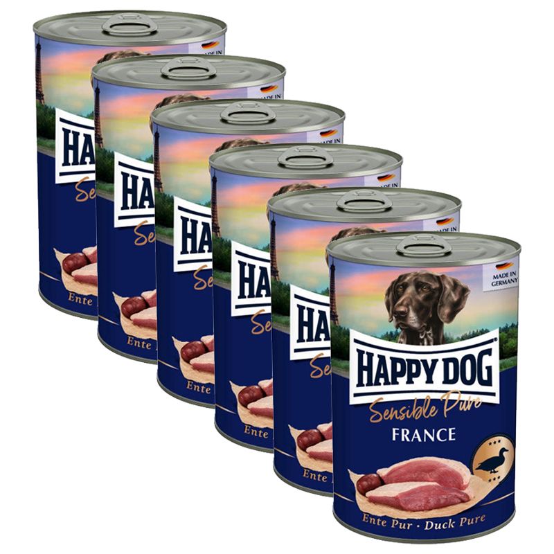 Happy Dog Sensible Pure France 6 x 400 g / patka
