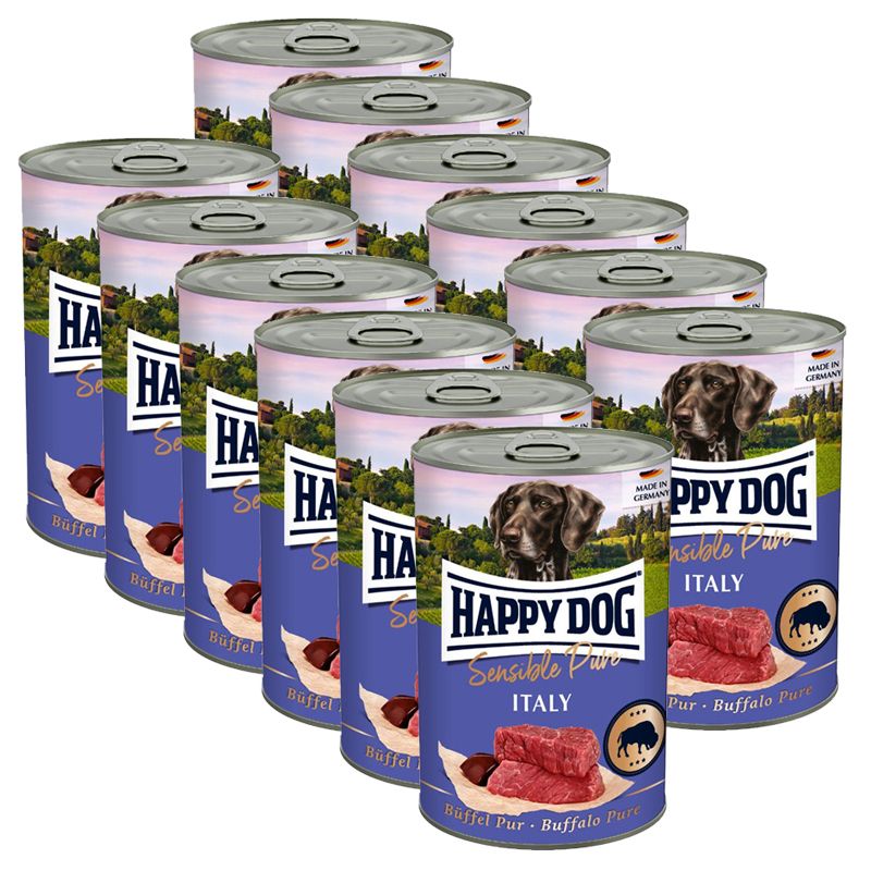 Happy Dog Sensible Pure Italy 12 x 400 g / bivol