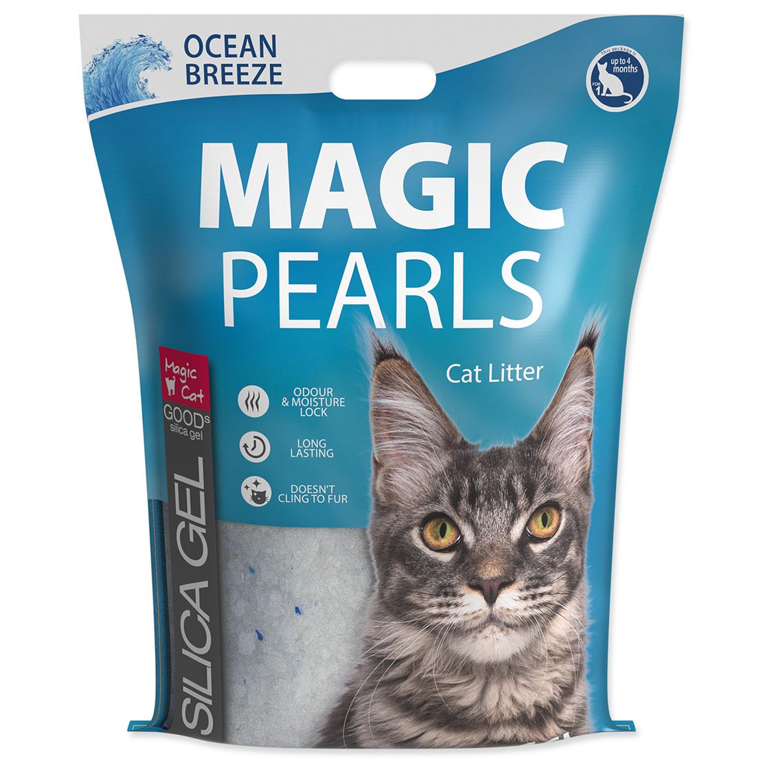 Podloga za mačke Magic Litter 16l s mirisom