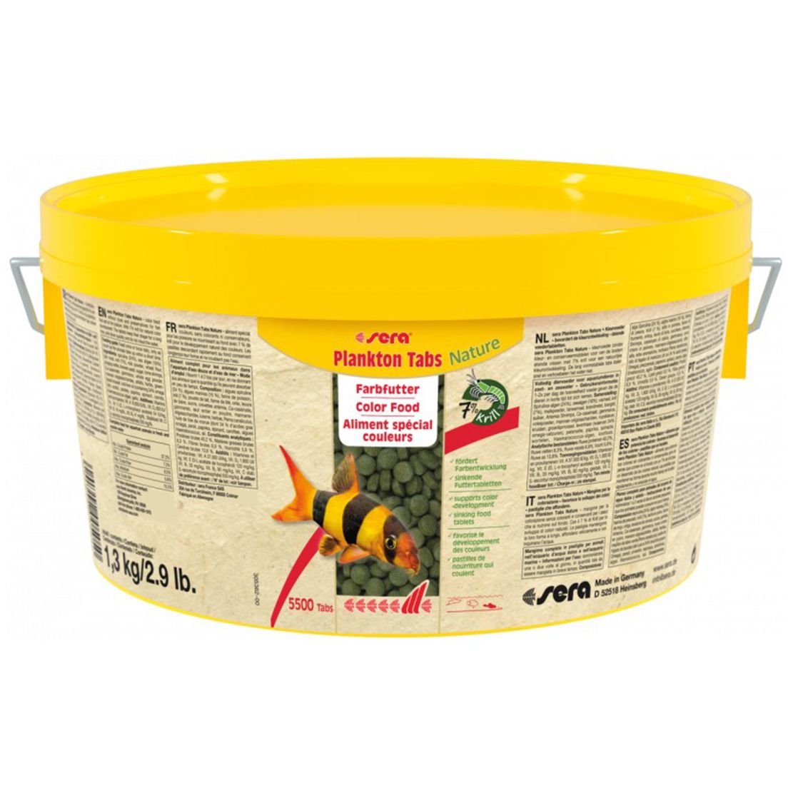 SERA Plankton Tabs Nature 1,3 kg / 5500 Tabs