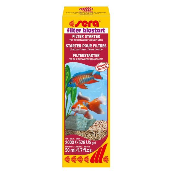 sera filter biostart 50ml