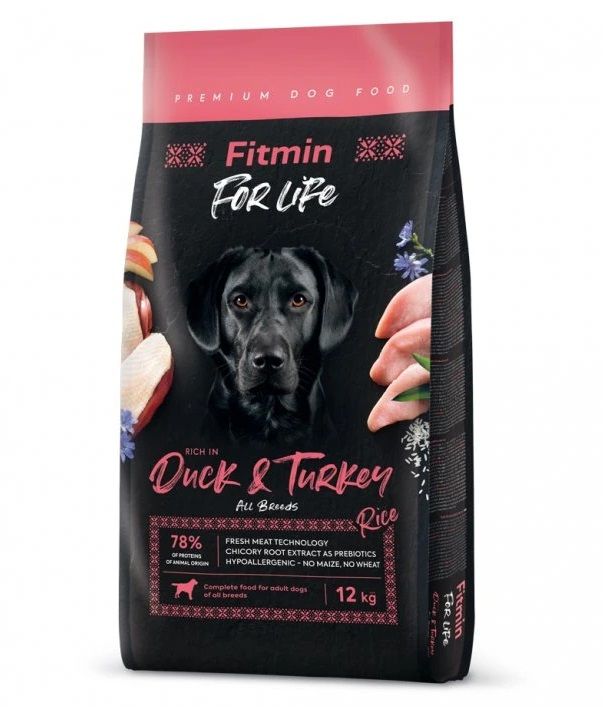Fitmin dog For Life Duck & Turkey 12 kg