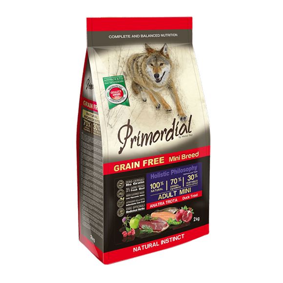 Primordial GF Adult Mini Trout & Duck 6kg