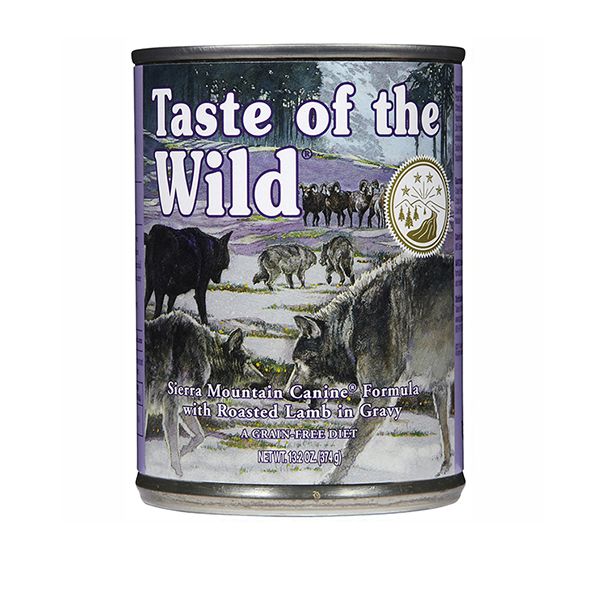TASTE OF THE WILD Sierra Mountain Canine - konzerva, 390g