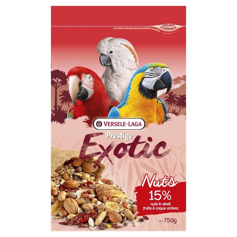 Versele Laga Mješavina orašastih plodova za papige Prestige Premium Exotic Nut 750 g