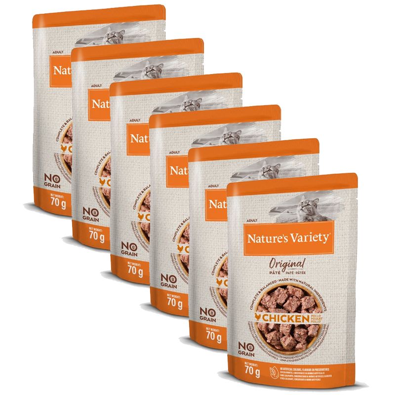 Nature's Variety Cat Original Chicken 6 x 70 g