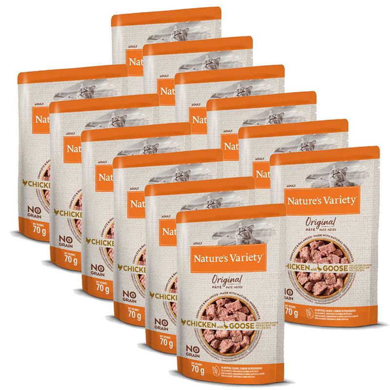 Nature's Variety Cat Original Chicken & Goose 12 x 70 g