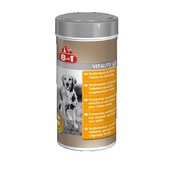 Vitamini za pse 8 in 1 VITALITY ADULT - 70 tbl