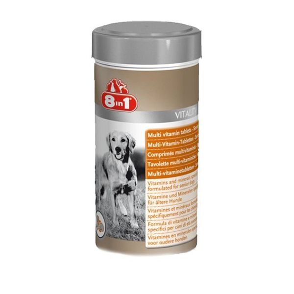 Vitamini za pse 8 in 1 VITALITY SENIOR - 70 tbl