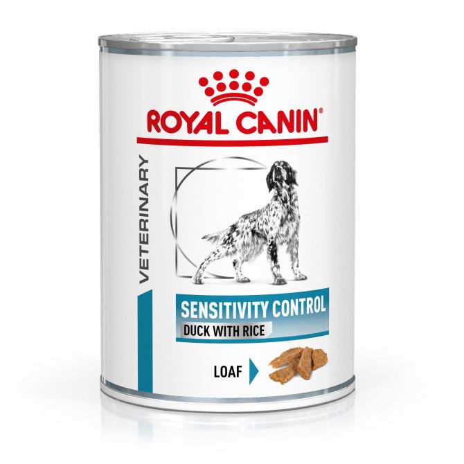 Royal Canin VHN Dog Sensitivity Control Duck Rice Can 410 g