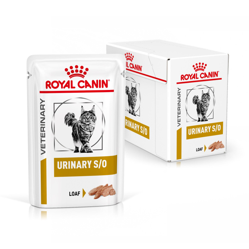 Royal Canin VHN Cat Urinary S/O Pouch in Loaf 12 x 85 g