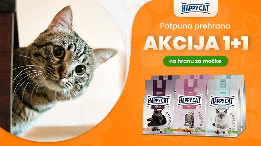 Happy Cat akcija 1+1