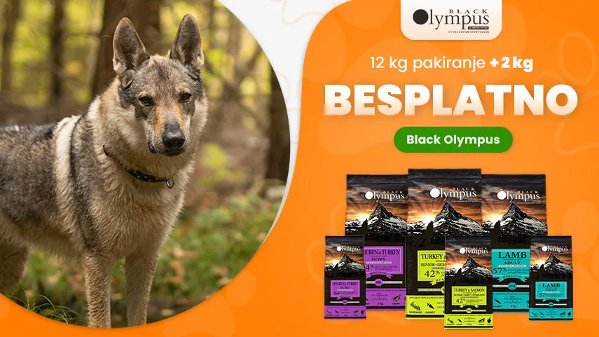 Black Olympus 12 + 2 kg BESPLATNO