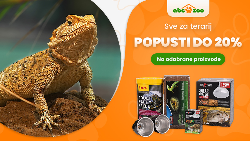 Teraristika - popust do 20%