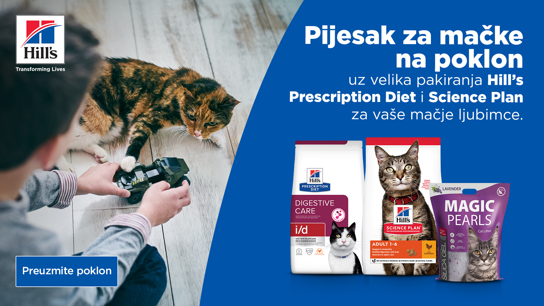 Hill´s + stelja gratis